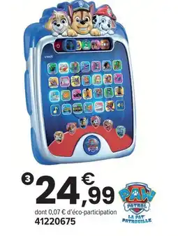 JouéClub Vtech / paw patrol ma lumi tablette éducative offre