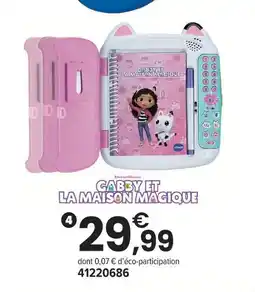 JouéClub Gabby et la maison magique kidisecrets, mon journal intime offre