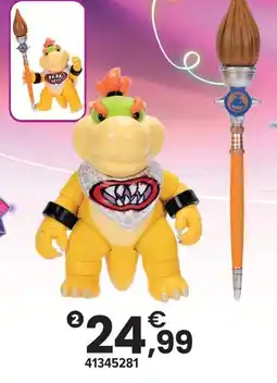 JouéClub Figurine bowser jr avec pinceau offre