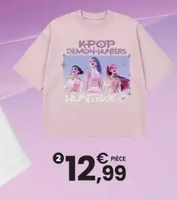 JouéClub T-shirt rose offre