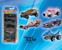 JouéClub Hot wheels pack 5 véhicules let’s race offre