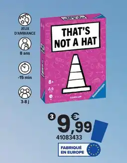 JouéClub Ravensburger that's not a hat offre