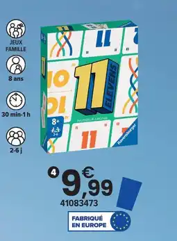 JouéClub Ravensburger elevens offre