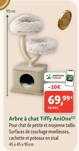Maxi Zoo Anione arbre à chat tiffy offre