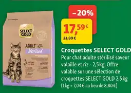 Maxi Zoo Select gold croquettes offre