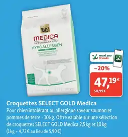 Maxi Zoo Select gold croquettes medica offre