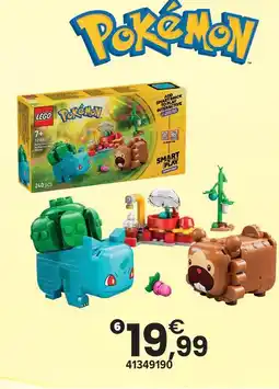 JouéClub Lego smart play - bulbizarre et keunotor, délice de baies offre