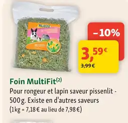 Maxi Zoo Multifit foin offre