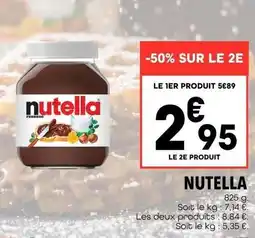 Supeco Ferrero rocher - nutella offre
