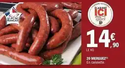 E.Leclerc 20 merguez offre