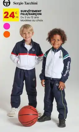Stokomani Sergio tacchini - servigic tacchini survétément filled/garçon offre