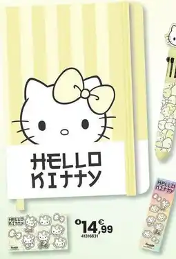 JouéClub Set papeterie calligraphie hello kitty offre