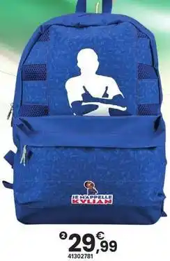 JouéClub Sac à dos je m'apelle kylian offre