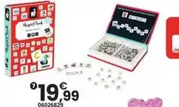 JouéClub Janod - magneti'book alphabet francais offre