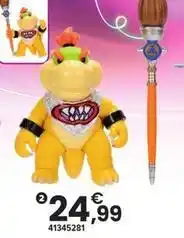 JouéClub Figurine bowser jr avec pinceau offre
