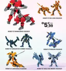 JouéClub Mini robot transformable offre