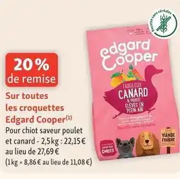 Maxi Zoo Edgard cooper - sur toutes les croquettes offre