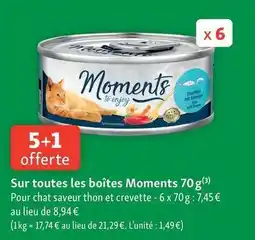 Maxi Zoo Moments - sur toutes les boîtes offre