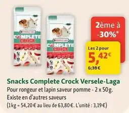 Maxi Zoo Versele laga - snacks complete crock offre