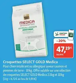Maxi Zoo Select gold - crocquettes medica offre