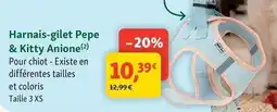 Maxi Zoo Anione - harnais-gilet pepe & kitty offre