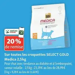 Maxi Zoo Select gold - sur toutes les croquettes offre