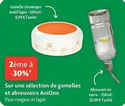 Maxi Zoo Anione - sur une sélection de gamelles et abreuvoirs offre