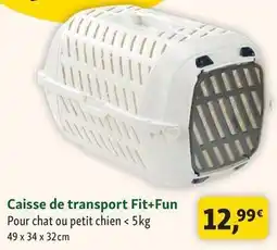 Maxi Zoo Fit+fun - caisse de transport offre