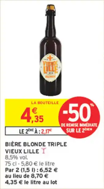 VIEUX LILLE BIÈRE BLONDE TRIPLE