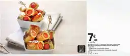 E.Leclerc Drive DUO DE 16 SAUCISSES COSTUMÉES offre