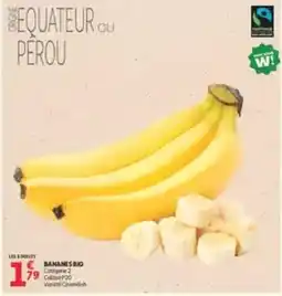 Auchan Supermarché BANANES BIO offre