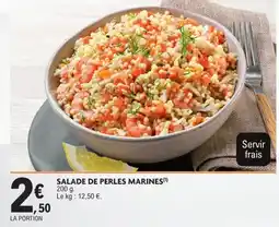 E.Leclerc Drive SALADE DE PERLES MARINES offre