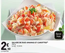 E.Leclerc Drive SALADE DE DUO ANANAS ET CAROTTES offre