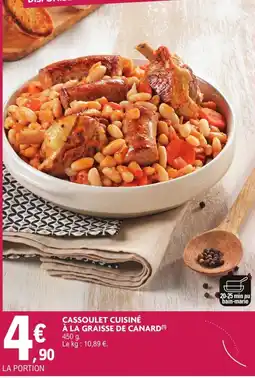 E.Leclerc Drive CASSOULET CUISINÉ À LA GRAISSE DE CANARD offre