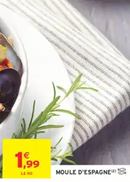 Intermarché Contact MOULE D'ESPAGNE offre