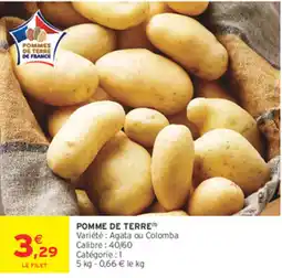 Intermarché Contact POMMES DE TERRE DE FRANCE offre