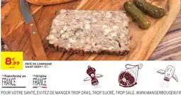 Intermarché Contact PÂTÉ DE CAMPAGNE SAINT GÉRY offre