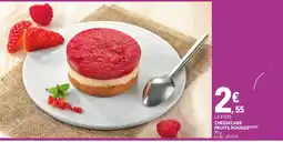 E.Leclerc Drive CHEESECAKE FRUITS ROUGES offre