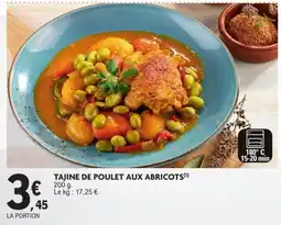 E.Leclerc Drive Tajine de poulet aux abricots offre