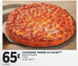 E.Leclerc Drive COURONNE TRESSÉE AU SUCRE offre