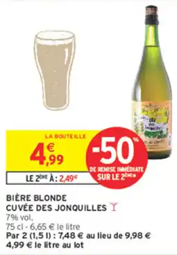 Intermarché Contact Cuvée des Jonquilles offre