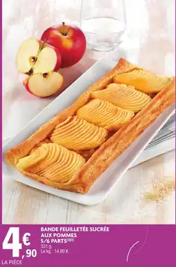 E.Leclerc Drive BANDE FEUILLETÉE SUCRÉE AUX POMMES offre