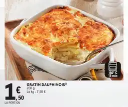 E.Leclerc Drive GRATIN DAUPHINOIS offre