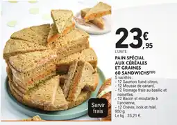 E.Leclerc Drive PAIN SPÉCIAL AUX CÉRÉALES ET GRAINES offre