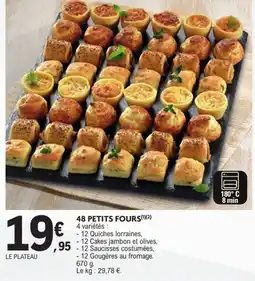 E.Leclerc Drive 48 PETITS FOUR offre