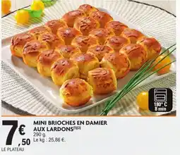 E.Leclerc Drive MINI BRIOCHES EN DAMIER AUX LARDONS offre