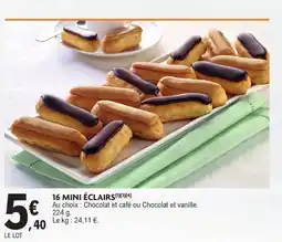 E.Leclerc Drive MINI ÉCLAIRS offre