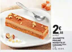 E.Leclerc Drive ALLUMETTE PRALINÉ NOISETTE ET CARAMEL offre