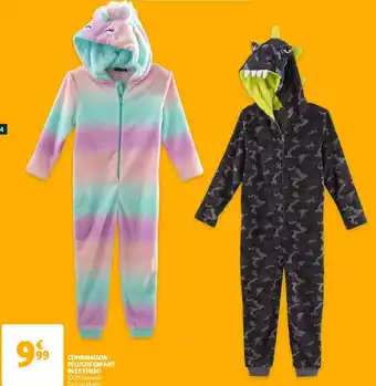 Auchan In extenso combinaison peluche enfant offre