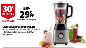 Auchan Qilive blender 89886 q5216 offre